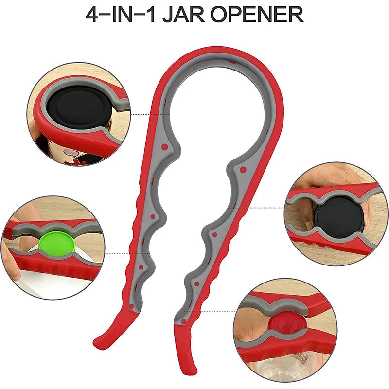 5-in-1 Multi-Function Jar and Bottle Opener