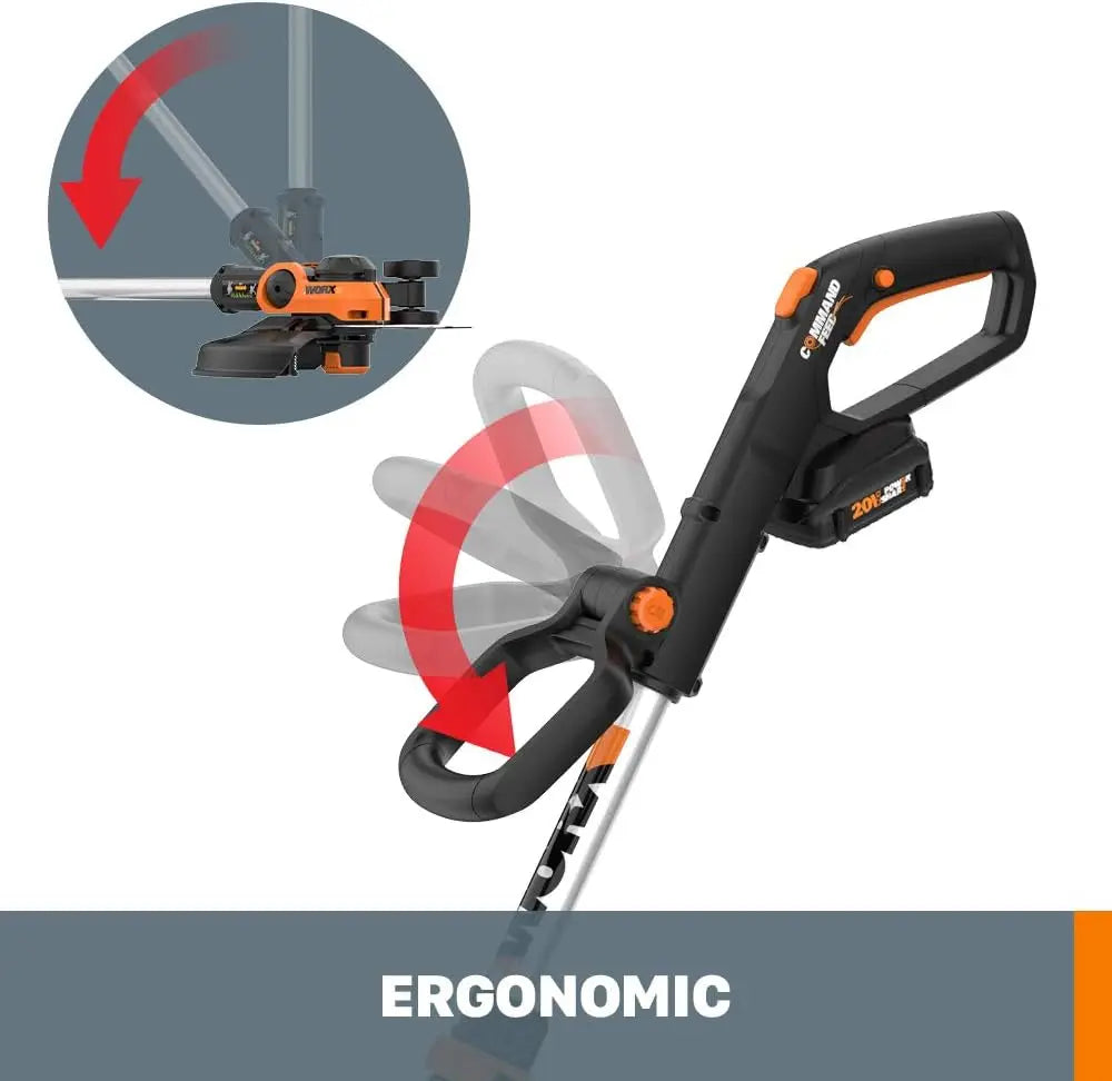 Cordless String Trimmer | 2-in-1 Edger & Weed Trimmer