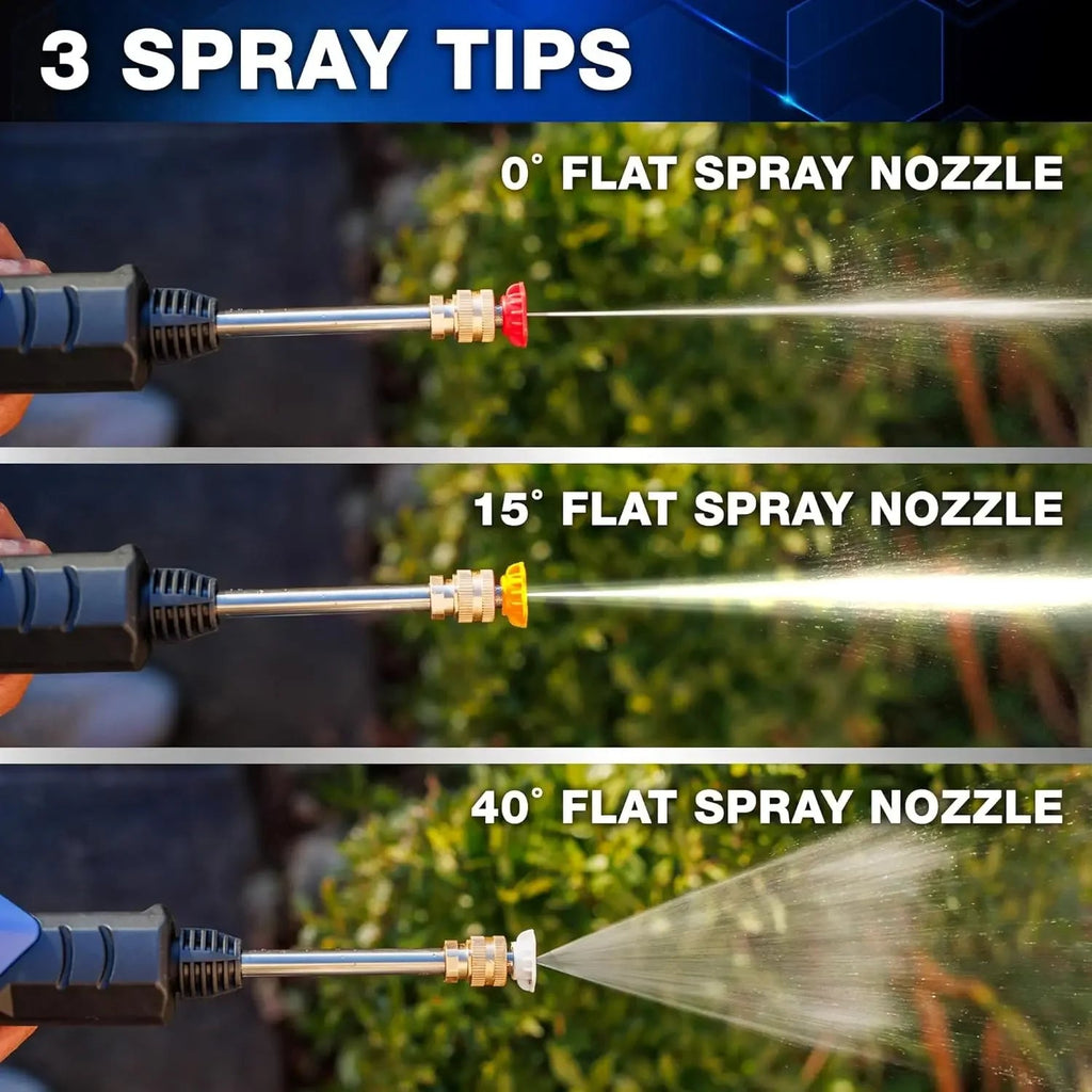 Pressure Washer | Cordless Portable Power Cleaner