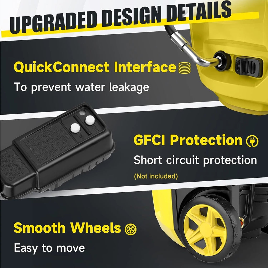 Electric Pressure Washer | High-Power Home Cleaner