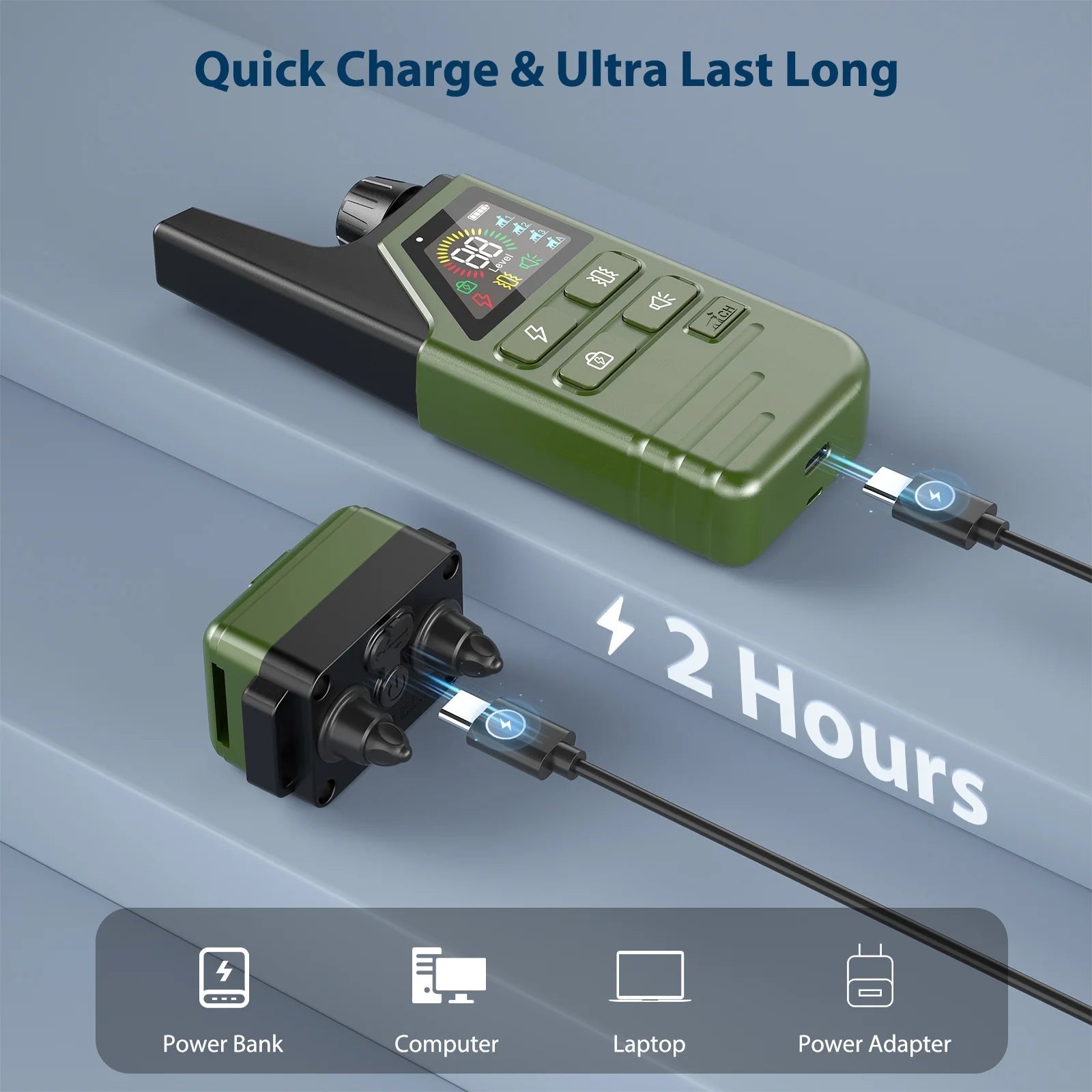 Dog Training Collar | Waterproof Rechargeable E-Collar