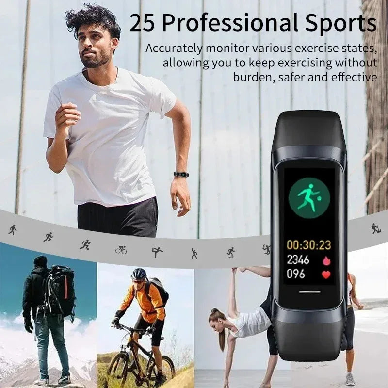 Smart Bracelet | Fitness Tracker with AMOLED Display
