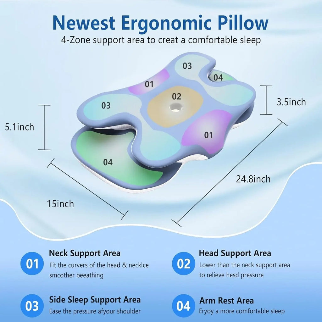 Cervical Pillow | Ergonomic Neck Support Pillow