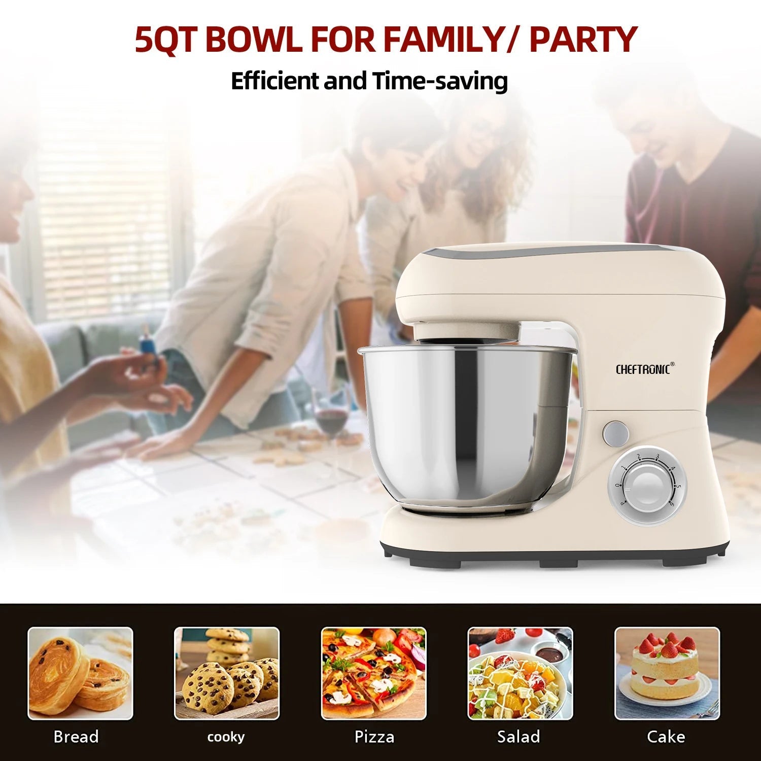 Tilt-Head Stand Mixer