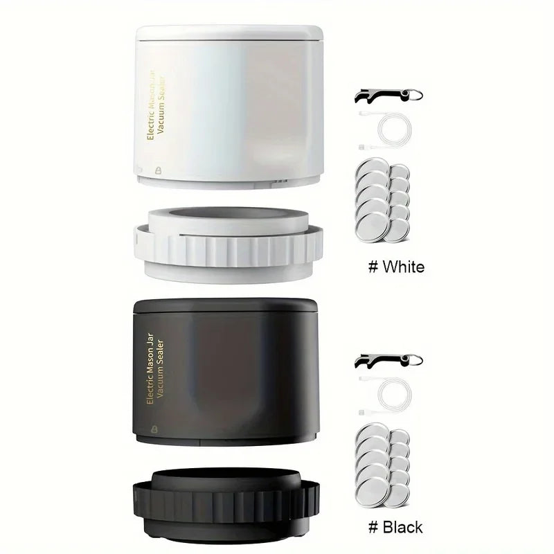 Cordless Mason Jar Vacuum Sealer Kit