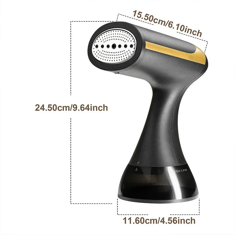 High-Power Handheld Fabric Steamer