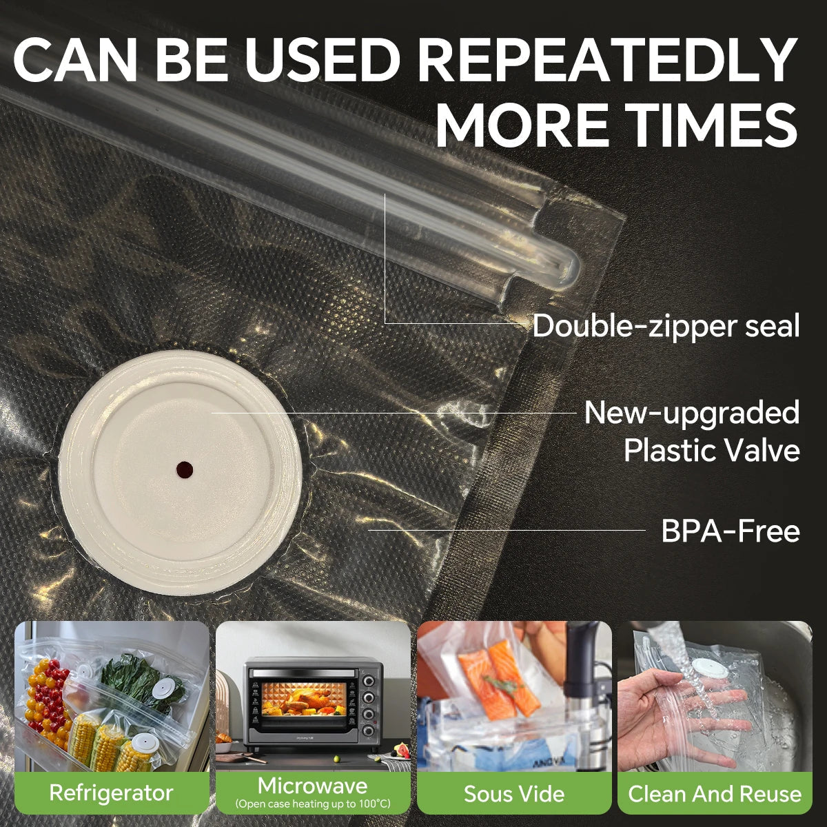 Rechargeable Handheld Vacuum Sealer Kit