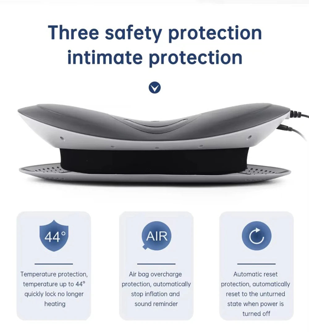 Lumbar Massager | Electric Traction & Heat Therapy