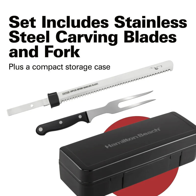 Electric Knife Carving Set