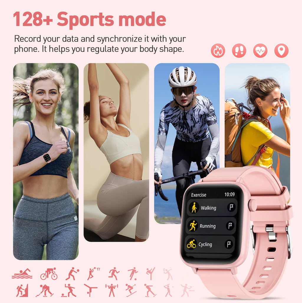 Smart Watch | Health & Fitness Tracker with Wireless Call
