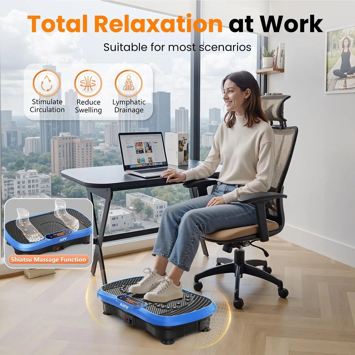 Vibration Plate | Full Body Exercise Machine