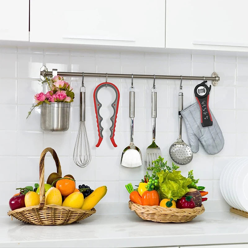 5-in-1 Multi-Function Jar and Bottle Opener