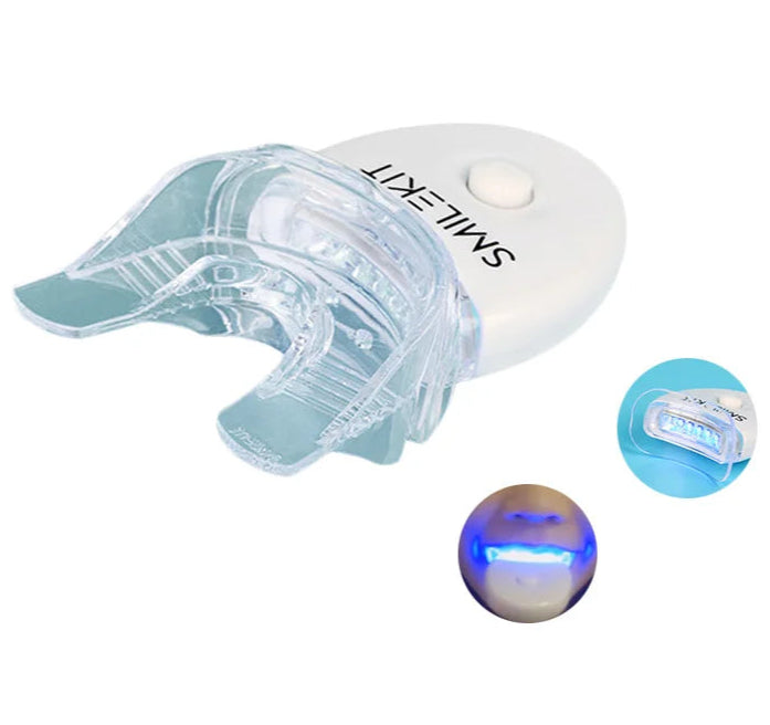 Teeth Whitening Kit | Blue Light Accelerator Set