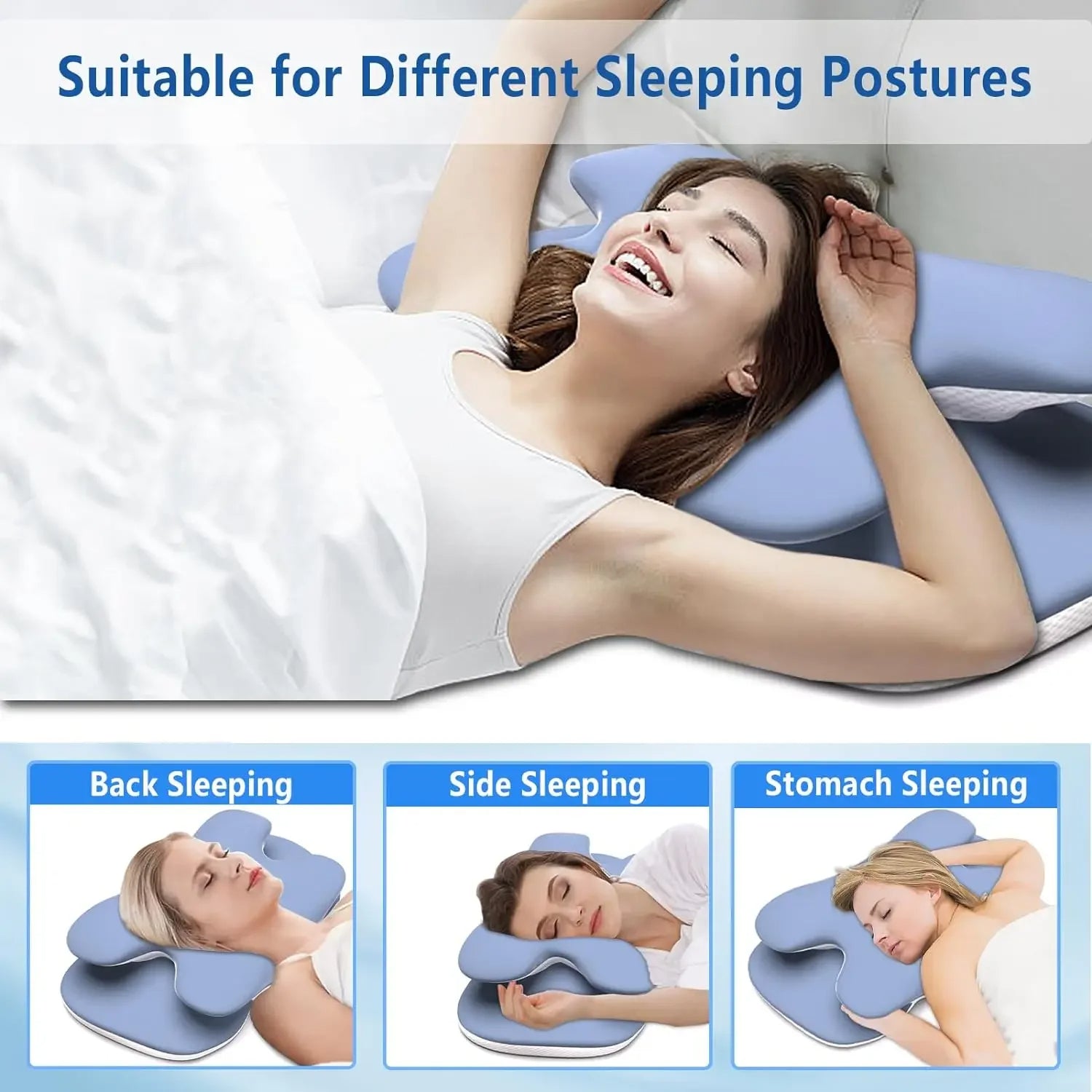 Cervical Pillow | Ergonomic Neck Support Pillow