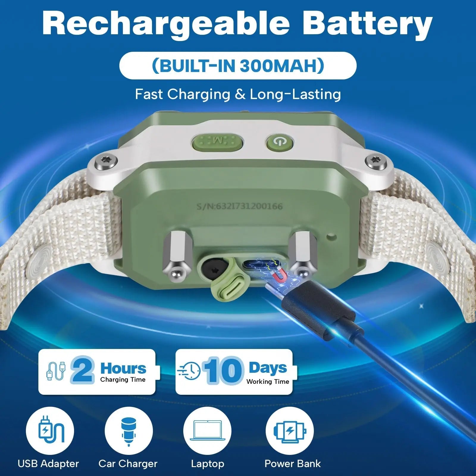 Dog Bark Collar | Smart Rechargeable Training Collar