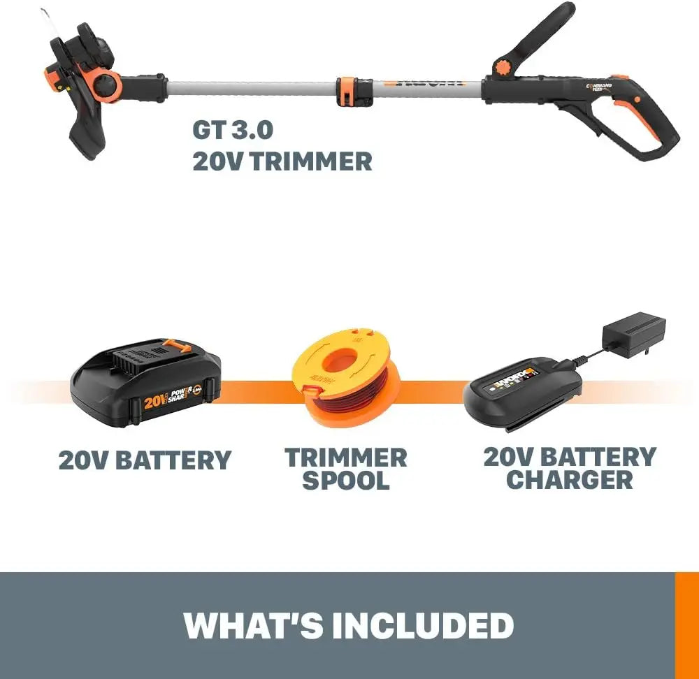 Cordless String Trimmer | 2-in-1 Edger & Weed Trimmer