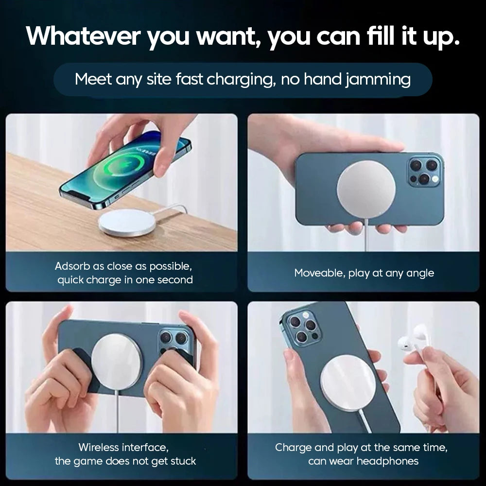 Magnetic Wireless Charger | Magsafe Charger