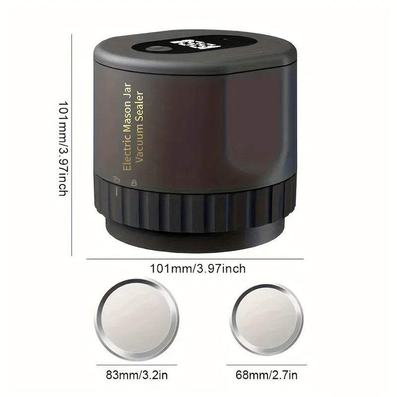 Cordless Mason Jar Vacuum Sealer Kit