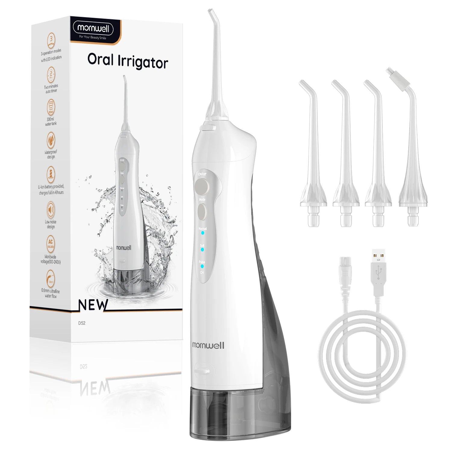 Oral Irrigator | Portable Water Flosser